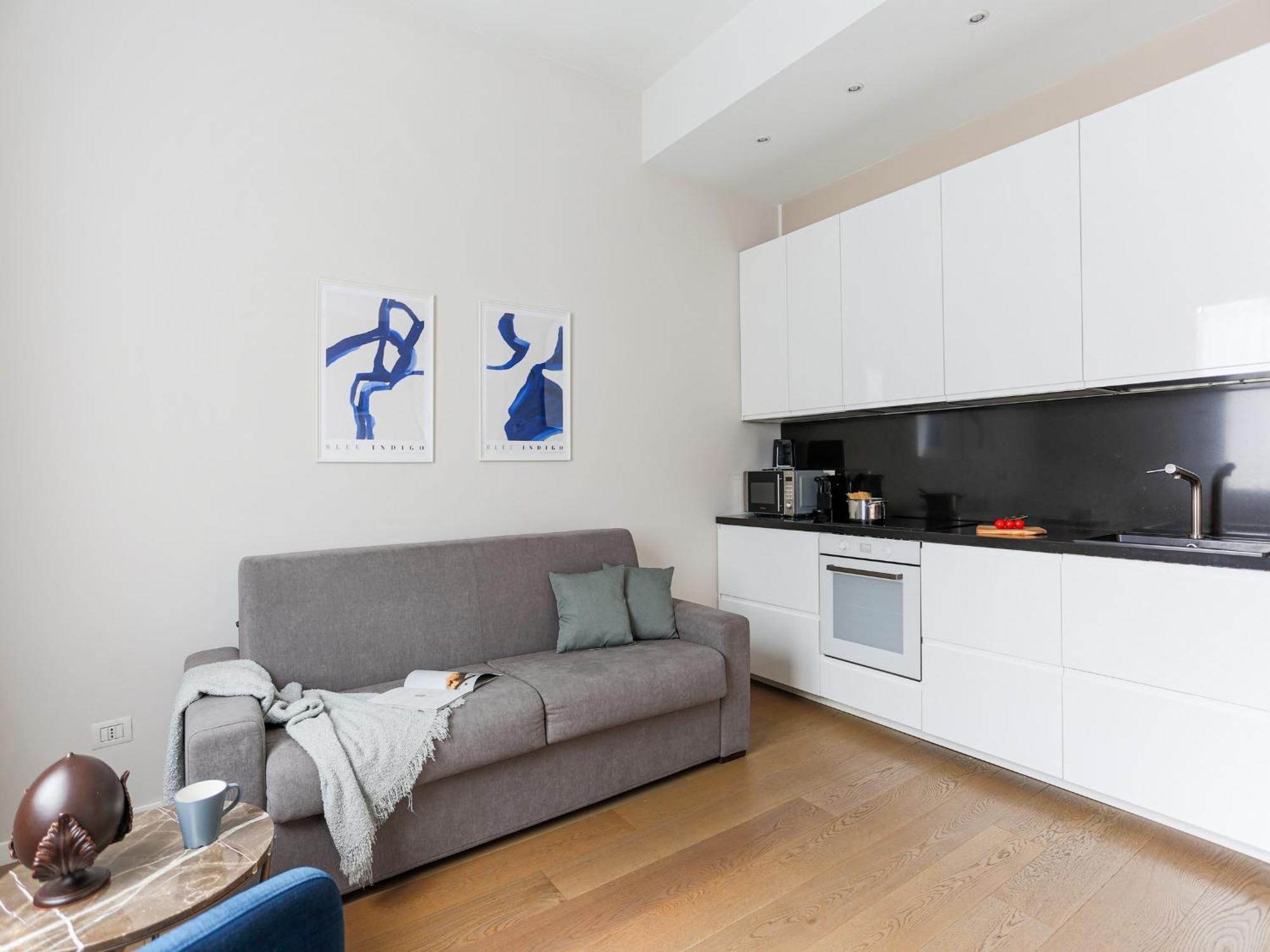 The Best Rent - One-Bedroom Apartment In Moscova ميلان المظهر الخارجي الصورة